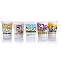 史努比五入陶瓷水杯组