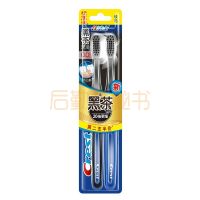 佳洁士超细柔韧黑茶深洁牙刷两支优惠装