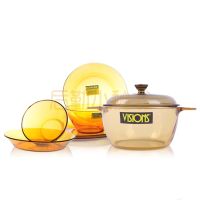 透明锅组合VS-1.5+Duralex餐具6件组