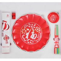 鸿运百家福饺子套装