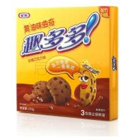 趣多多经典黄油曲奇浓情巧克力口味216g