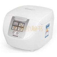 松下 微电脑DF1系列电饭煲 SR-DF151-S 月光银 4L电饭锅 一键通操作模式 斜面设计 远红外黑锅